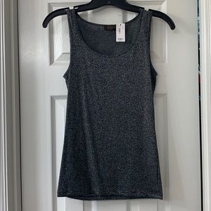 The Limited silver metallic tank